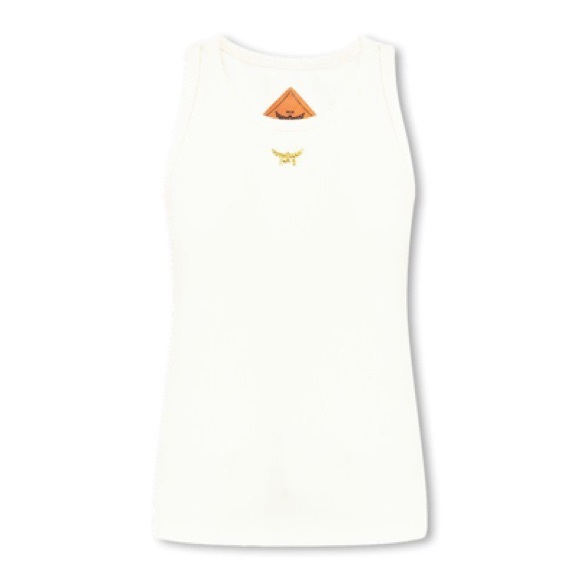 MCM Logo Bouclé Tank - Picture 2 of 4